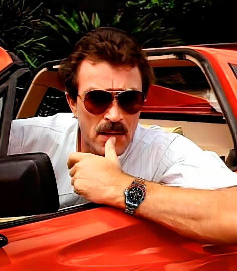 Tom Selleck - Magnum - les montres dans la pop culture