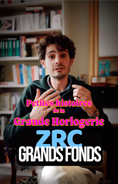 ZRC Grands Fonds, histoire de l'horlogerie