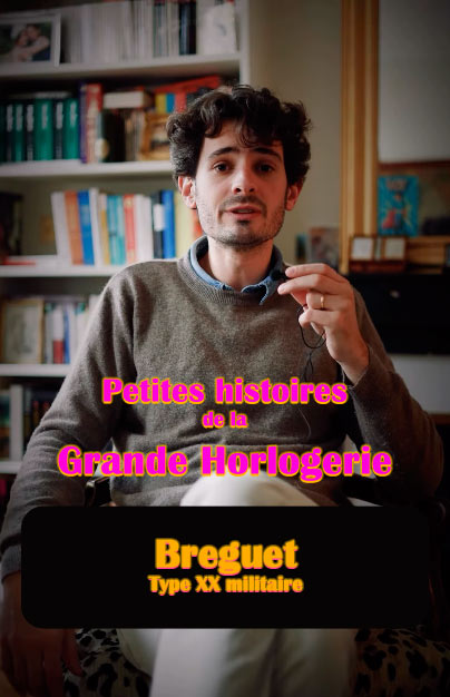 Histoire de la montre Breguet type XX militaire